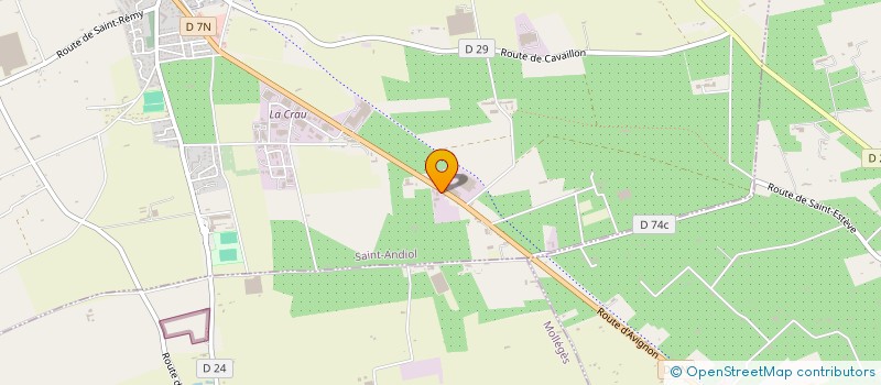 localisation de l'entreprise PROVENCE ECO ENERGIE FI 13  SAINT-ANDIOL