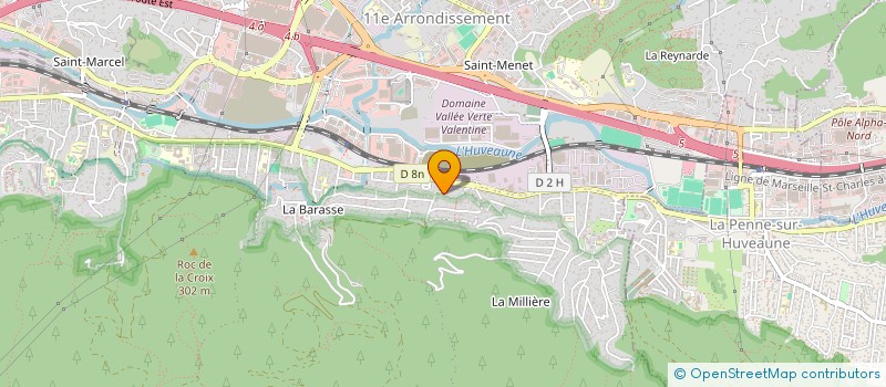 localisation de l'entreprise PROVENCE ELECTRIQUE ELECTRONIQUE à MARSEILLE