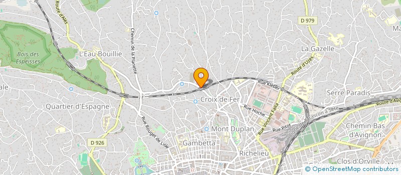 localisation de l'entreprise PROVENCE EVENEMENTIEL  NIMES