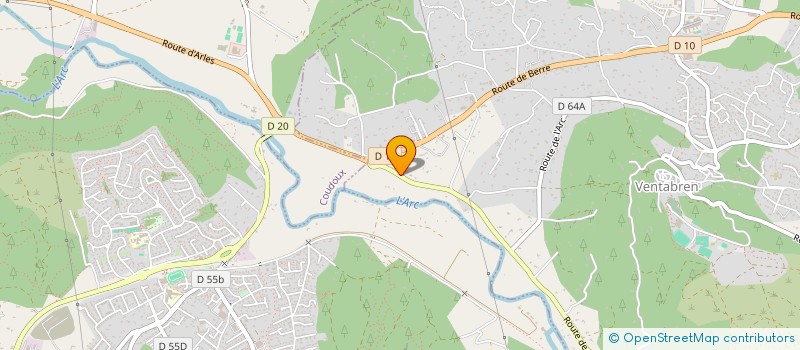 localisation de l'entreprise PROVENCE EVENT  VENTABREN