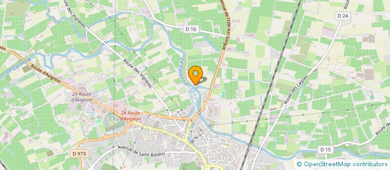 localisation de l'entreprise PROVENCE EXCURSIONS  CAVAILLON