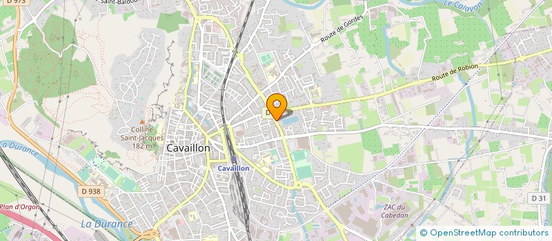 localisation de l'entreprise PROVENCE EXPERTISE AUDIT  CAVAILLON