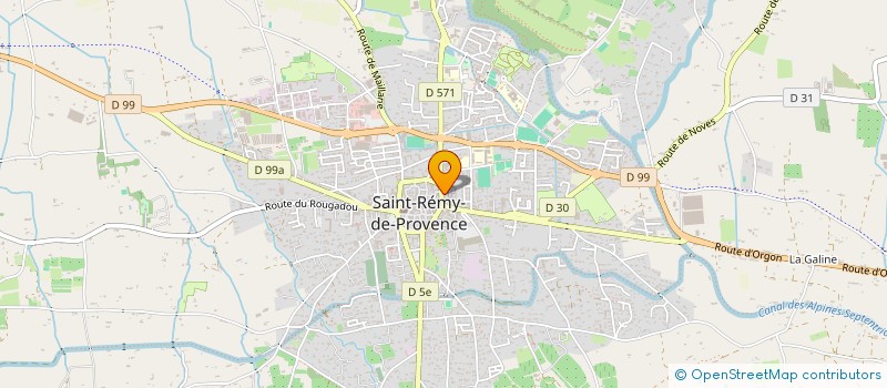 localisation de l'entreprise PROVENCE EXPERTS  SAINT-REMY-DE-PROVENCE