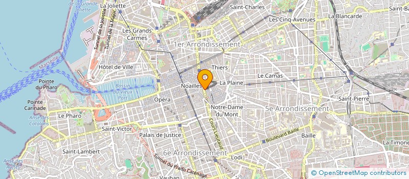 localisation de l'entreprise PROVENCE EXPO MEDITERRANEE  MARSEILLE