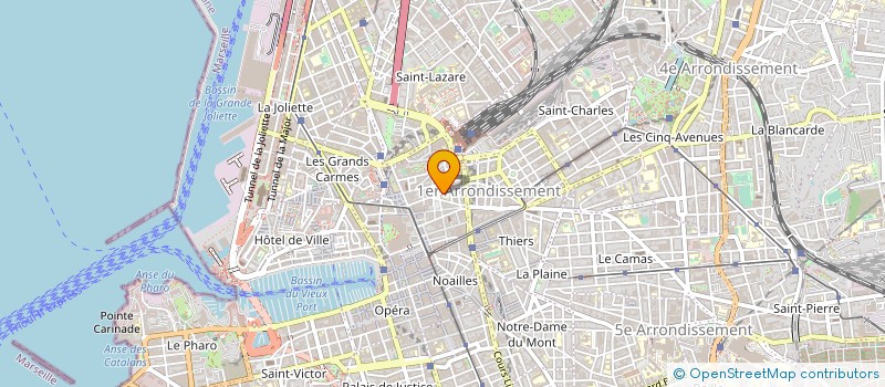 localisation de l'entreprise PROVENCE EXPORT à MARSEILLE