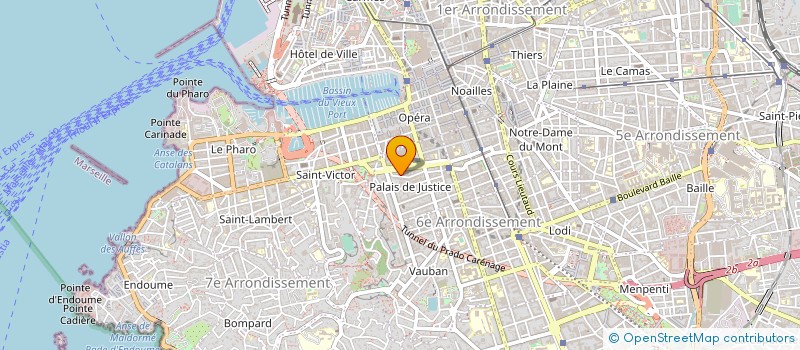 localisation de l'entreprise PROVENCE FORMATION à MARSEILLE