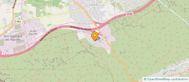 localisation de l'entreprise PROVENCE GENIE CIVIL à LE ROVE