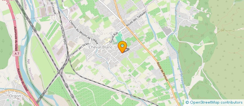 localisation de l'entreprise PROVENCE GESTION PAIE  CHEVAL-BLANC