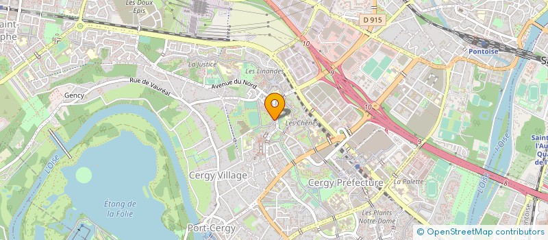 localisation de l'entreprise PROVENCE GOURMET  CERGY