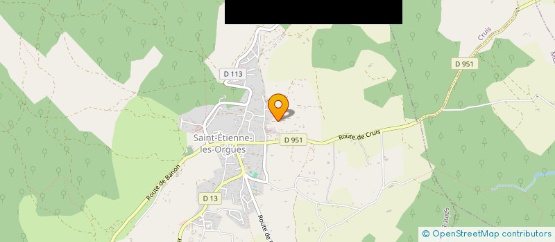 localisation de l'entreprise PROVENCE HOME CARE à SAINT-ETIENNE-LES-ORGUES
