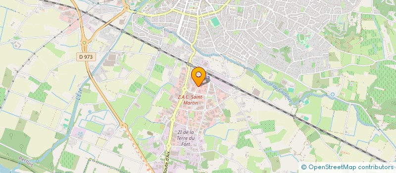 localisation de l'entreprise PROVENCE HYERES SPORT  PERTUIS