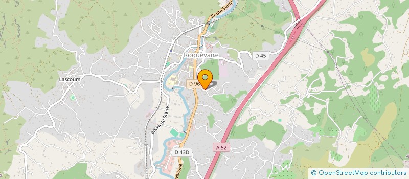 localisation de l'entreprise PROVENCE IMMO  ROQUEVAIRE