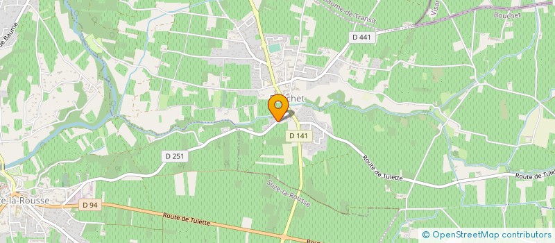 localisation de l'entreprise PROVENCE INDUSTRIE INTEGRATION à ROCHEGUDE