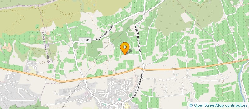 localisation de l'entreprise PROVENCE INVEST à ROUSSET