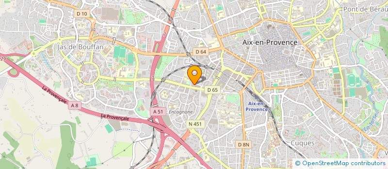 localisation de l'entreprise PROVENCE INVESTISSEMENTS CONCEPT à AIX-EN-PROVENCE