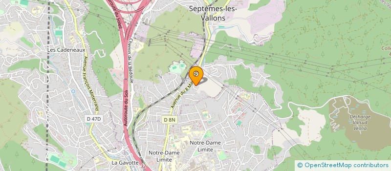 localisation de l'entreprise PROVENCE JARDINS SERVICES à SEPTEMES-LES-VALLONS