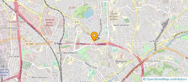 localisation de l'entreprise PROVENCE KACH à MARSEILLE