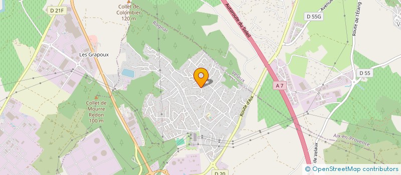 localisation de l'entreprise PROVENCE LOISIRS  ROGNAC