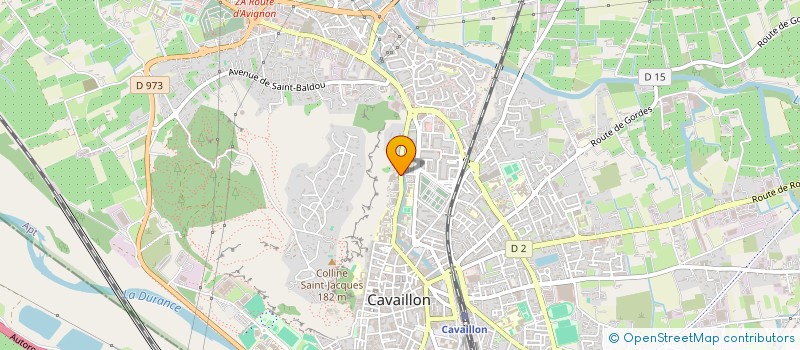 localisation de l'entreprise PROVENCE LUB  CAVAILLON