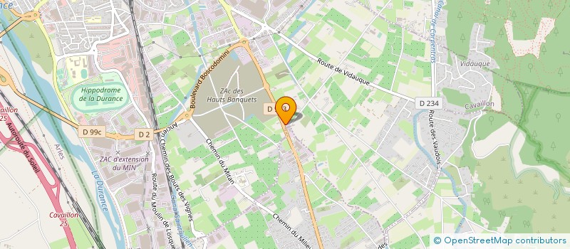 localisation de l'entreprise PROVENCE MOTEURS à CAVAILLON