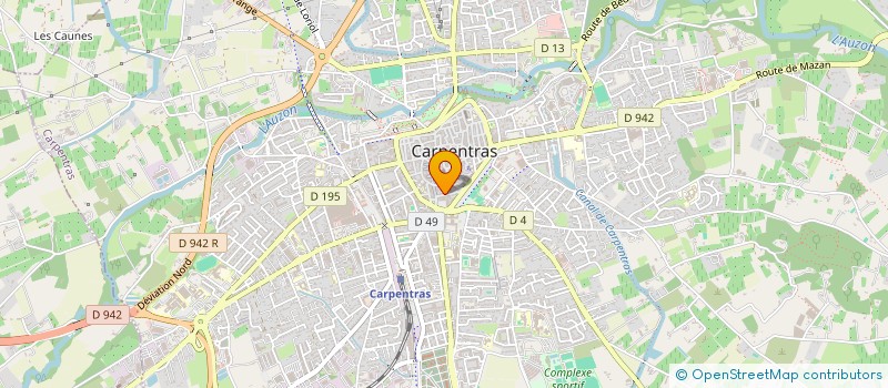localisation de l'entreprise PROVENCE NUMERIQUE à CARPENTRAS