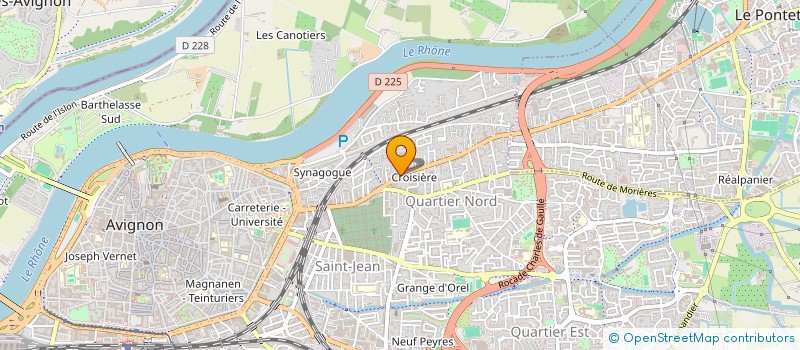 localisation de l'entreprise PROVENCE ORGANISATION EXPERIENCES  AVIGNON