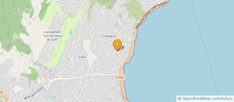 localisation de l'entreprise PROVENCE OUTREMER à SAINTE-MAXIME