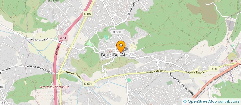 localisation de l'entreprise PROVENCE PARADOX à BOUC-BEL-AIR