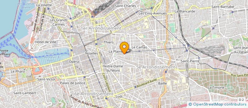 localisation de l'entreprise PROVENCE PRESPECTIVE AGENCEM (P.P.A) à MARSEILLE