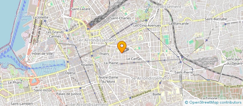 localisation de l'entreprise PROVENCE PRO-GYPSE à MARSEILLE