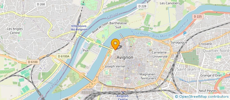 localisation de l'entreprise PROVENCE RENOVATION  AVIGNON