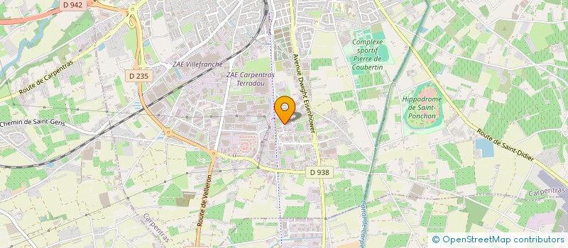 localisation de l'entreprise PROVENCE RENOVATION à CARPENTRAS