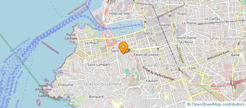 localisation de l'entreprise PROVENCE REPUBLIC INVEST FUND  MARSEILLE