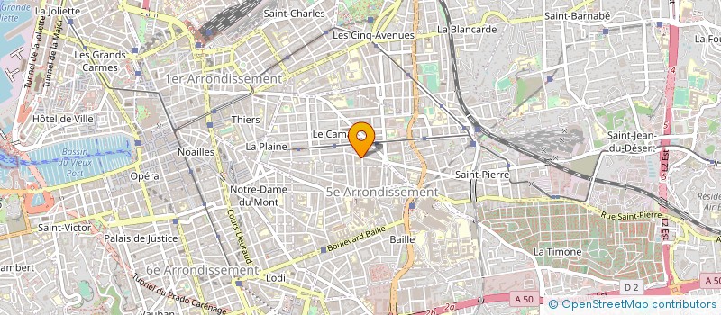 localisation de l'entreprise PROVENCE SERVICE PLUS à MARSEILLE