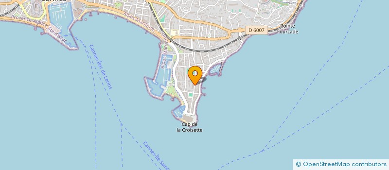 localisation de l'entreprise PROVENCE SERVICES à CANNES