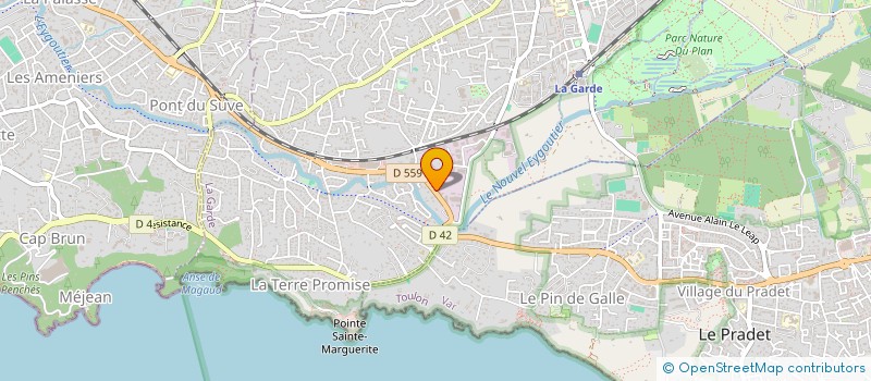 localisation de l'entreprise PROVENCE SERVICES DOMICILE à LA GARDE