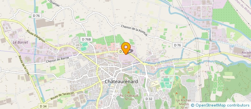 localisation de l'entreprise PROVENCE SERVICES LOGISTIQUE FL à CHATEAURENARD