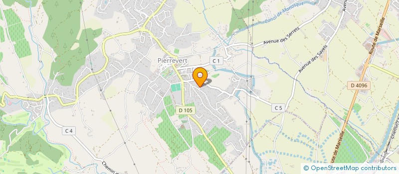 localisation de l'entreprise PROVENCE SOLUTIONS à PIERREVERT