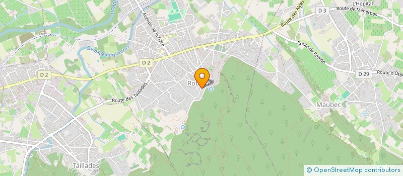 localisation de l'entreprise PROVENCE SURVEYING INTERFACE  ROBION