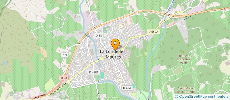 localisation de l'entreprise PROVENCE SWEET HOME à LA LONDE-LES-MAURES