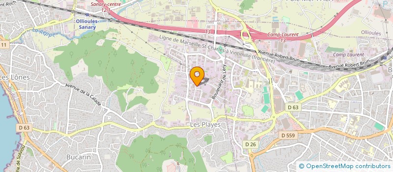 localisation de l'entreprise PROVENCE TAPENADE à SIX-FOURS-LES-PLAGES