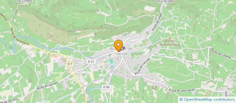 localisation de l'entreprise PROVENCE TRANSACTIONS  BEAUMES-DE-VENISE