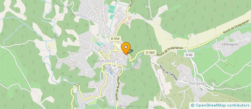 localisation de l'entreprise PROVENCE TRUFFE  BARJOLS