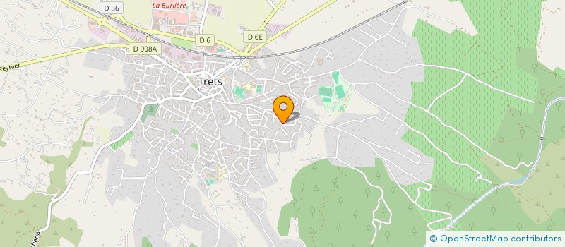 localisation de l'entreprise PROVENCE VAN à TRETS