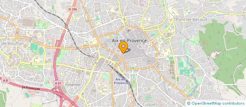 localisation de l'entreprise PROVENCE VENDEE IMMOBILIER à AIX-EN-PROVENCE