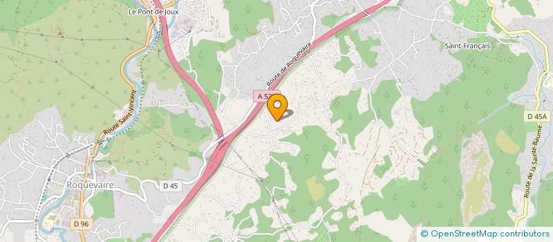 localisation de l'entreprise PROVENCE3D  AURIOL