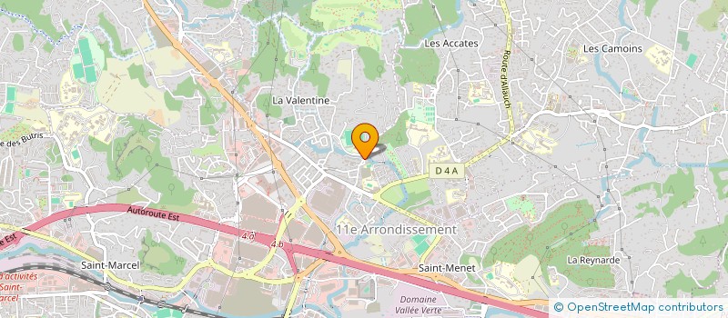 localisation de l'entreprise PROVENCI LOCATION à MARSEILLE 11EME