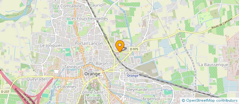 localisation de l'entreprise PROVENCIA SARL  ORANGE