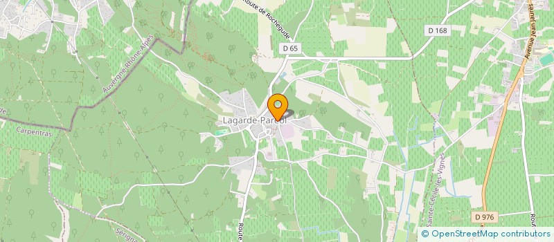 localisation de l'entreprise PROVENLOC à PIERRELATTE