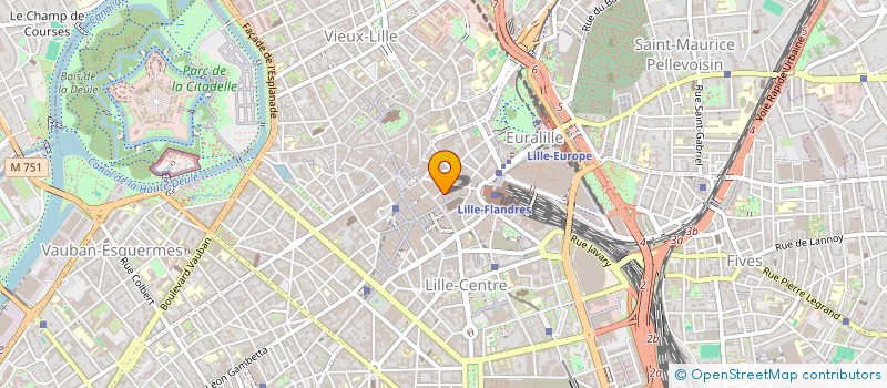 localisation de l'entreprise PROVENSAL GAMES à LILLE